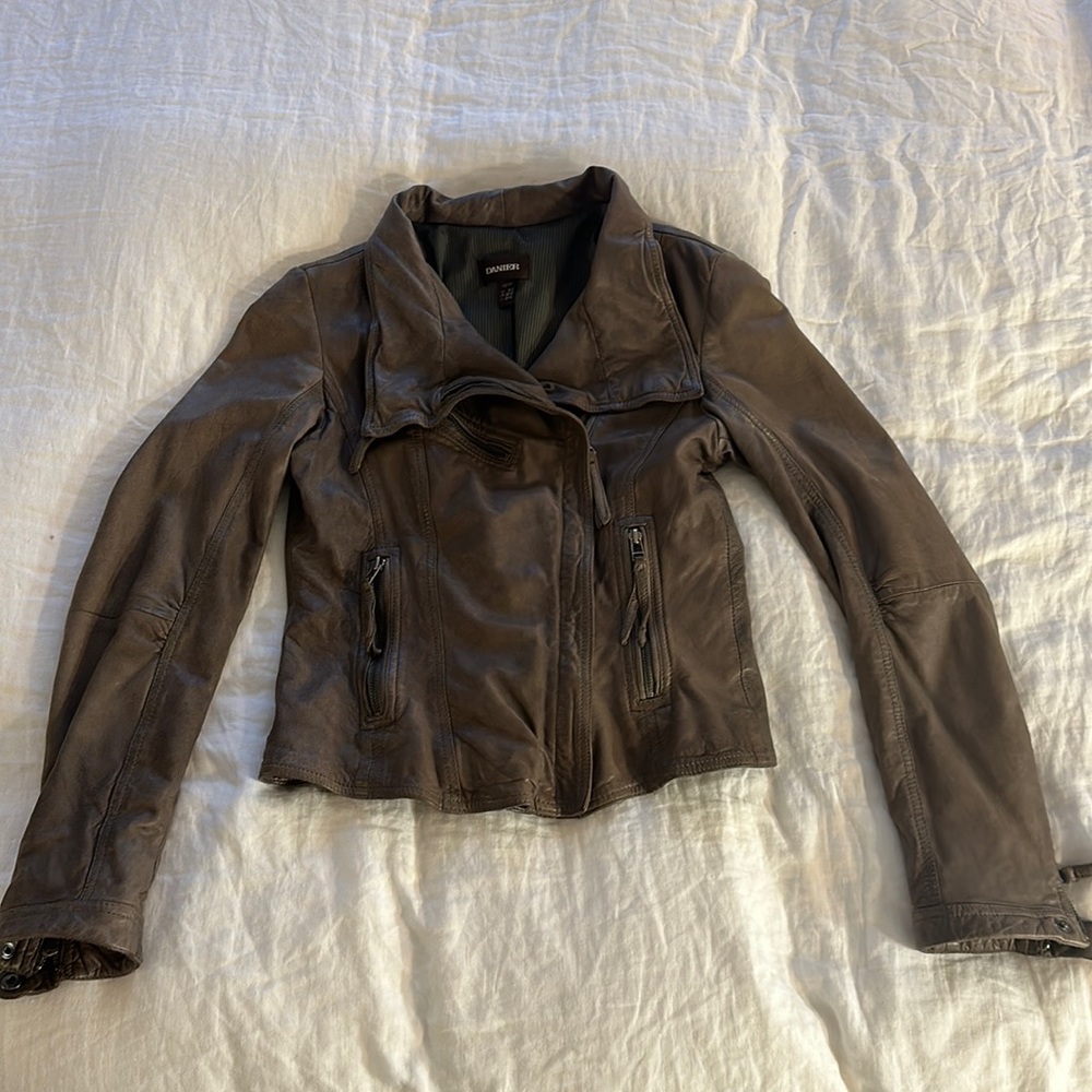 Danier Soft Leather Moto Jacket
